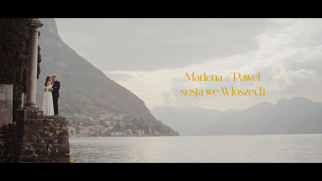 Marlena // Paweł | Sesja nad Jeziorem Como | Włochy