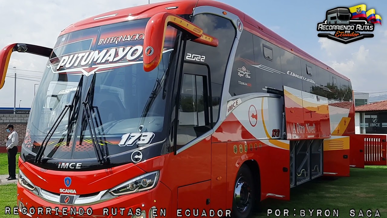 Nueva unidad Putumayo 173 carrocerías IMCE chasis scania k360