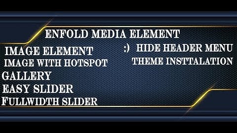 Enfold Theme Tutorial | Part -1