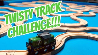 How Long Will It Take Benny to Navigate the AllCurve Track? ⏱ | Join the Brio Challenge