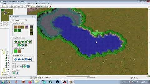 Warcraft III : Frozen throne map editor tutorial indonesia ( Terrain part ) part 1