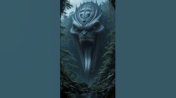 Terrifying Cave Spits Out Giant Snake ! #ai #aiart #snake #cave #horror #shorts