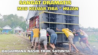 The evacuation process of the Riswanda Mahardika truck from the sound check location was very dra...