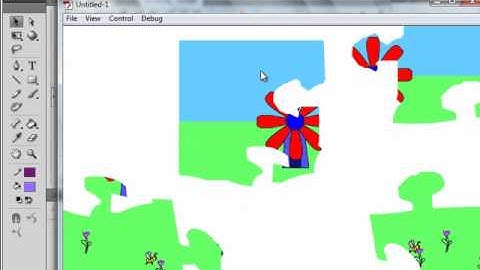 Flash CS5 Tutorial 37 Make Jigsaw Puzzle.avi