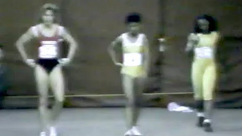 Women's 55m - 1988 Ottawa Citizen Indoor Games/Win...