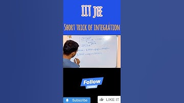 Short trick of integration #iitjee #education #maths #viral #physicswallah