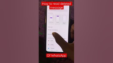 Unbelievable WhatsApp Trick: See How You Can Read Deleted Messages!android 11 only #shorts