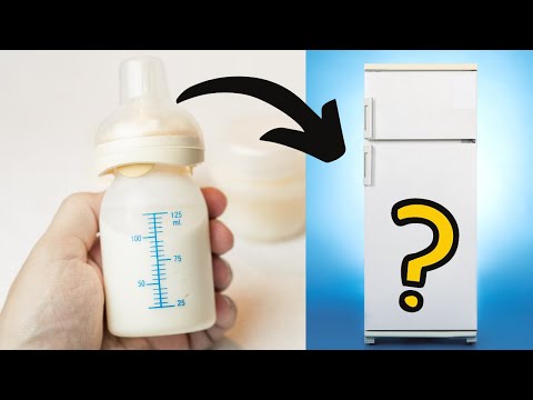 Video: Wie kann man Muttermilch zu Hause einfrieren?