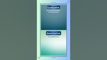 Types of Data: Qualitative vs. Quantitative | Simple Explanation