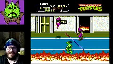 Teenage Mutant Ninja Turtles II: The Arcade Game (part 9.1)  |  Agent Frownie