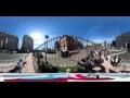 Obama llegando a la Casa Rosada en 360°