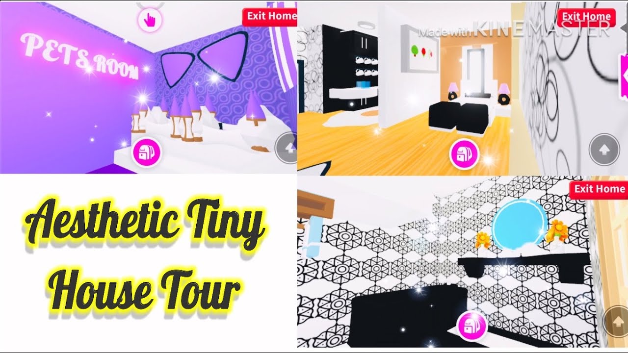 Aesthetic Tiny House Tour ������| Adoptme Roblox - YouTube