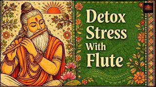 Detox Sress With Flute : Therapy For Deepest Healing | Soothing Indian Meditation Music