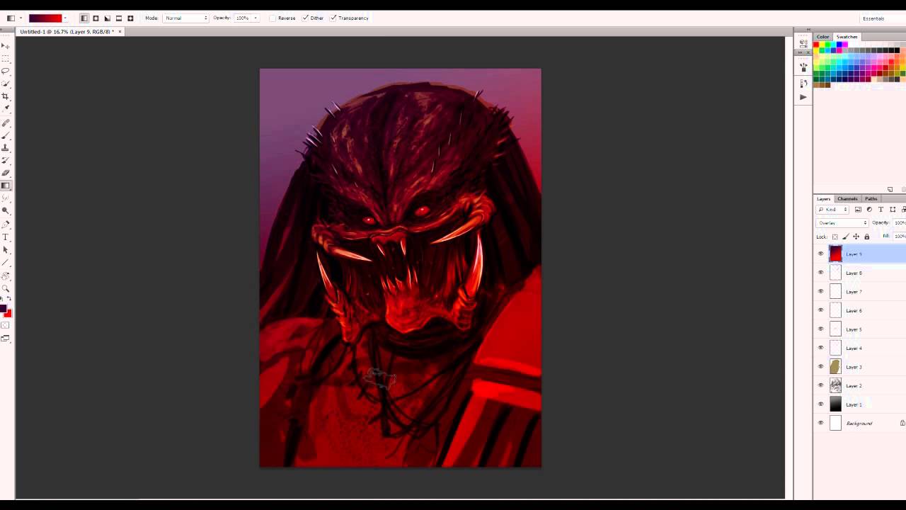 Predator sketch.