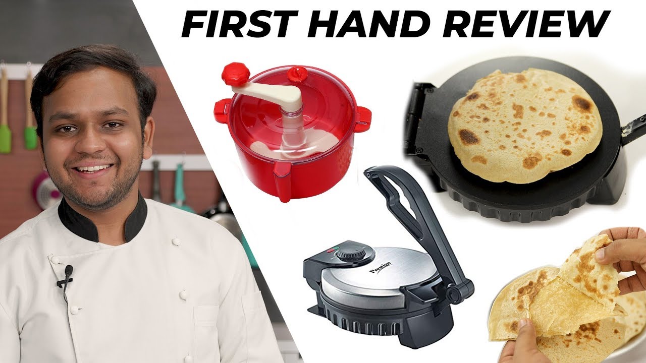 Roti Maker & Atta Dough Maker Machine Review - CookingShooking | Yaman Agarwal