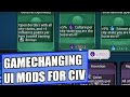 Ce sont les meilleurs mods dinterface utilisateur pour civ 6