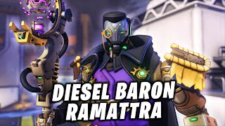 Diesel Baron Ramattra Legendary Battle Pass Skin - Overwatch 2 Season 7
