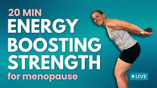 20 Min Dumbbell Workout for Menopause | Build Metabolic Strength