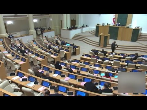 პოლიტიკური განცხადებები პარლამენტის სხდომაზე