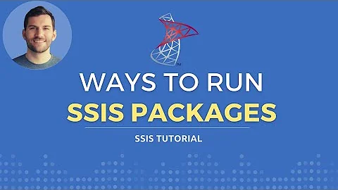 How to run SSIS packages