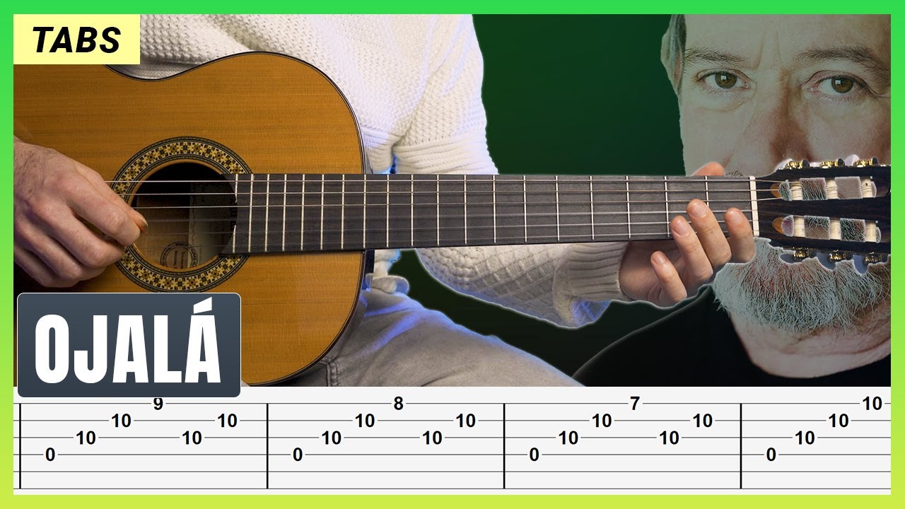 Cómo Tocar OJALÁ - Silvio Rodríguez | Tutorial de Guitarra