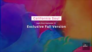 Exclusive Full Version - California Soul (Stone Throw Records) - Apple iPhone 13 Event Music