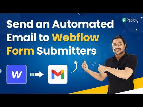 Webflow to Gmail - Send an Automated Email to Webflow Form Submitters