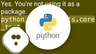 How to fix "Attempted relative import in non-package" even with __init__.py