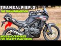 Modifying the Honda Transalp 750 for Proper Adventure Riding! (EP 3)