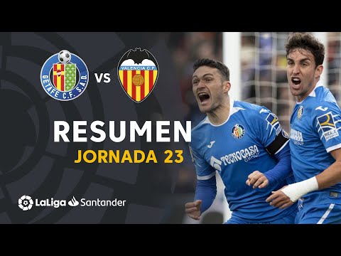 Getafe Valencia Goals And Highlights