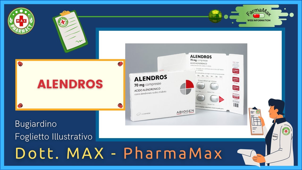 ❓ Cos'è il 💊 Farmaco ALENDROS  🗺️ Foglietto Illustrativo Bugiardino Salute
