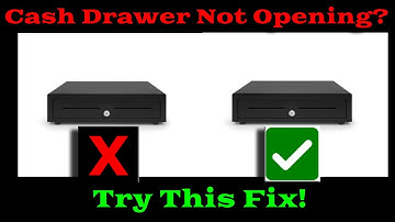 Cash Drawer not opening? Try this!