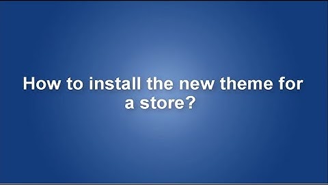 How to install new theme for a store in Magento Printmart Website theme