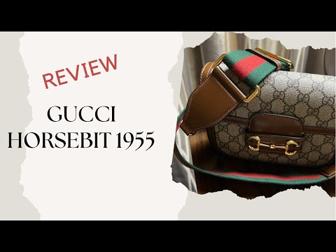 GUCCI HORSEBIT 1955 MINI BAG REVIEW 🤎(Everything You Need to Know) 