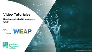 Tutorial WEAP 08.1.1 - Hidrología, ¿qué es una unidad hidrológica en WEAP'