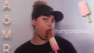 Experimentando Picolé de ITU🍦🤤 tasting popsicle #asmr #mukbang