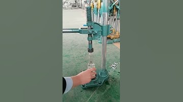 manual beer crown cap sealing machine