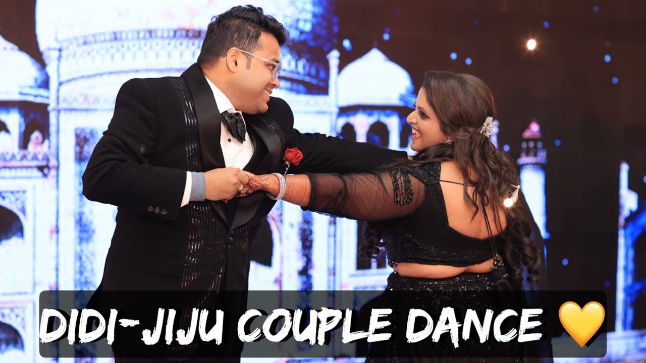 Didi–Jiju Couple Dance 💛 | Sister & Brother-in-Law Sangeet Performance | Mayank & Agrima