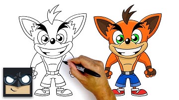 How To Draw Crash Bandicoot