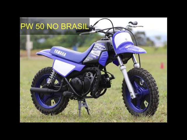 Mini-moto Yamaha PW50 chega ao Brasil com foco nas crianças