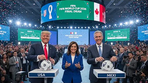 BREAKING NEWS: Trump, Sheinbaum, Carney Draw World Cup Groups For Their Respective Nations