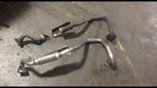 Why Yale VX and LX exhaust pipe takes forever to instal.