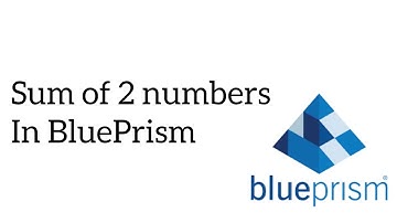 Addition of 2 numbers in BluePrism Software #blueprism #klu