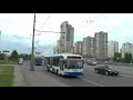 TROLLEYBUSES IN MOSCOW MAY 2018