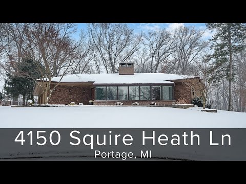 4150 Squire Heath Ln, Portage, MI home video tour