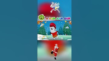 Thumbnail of A RAM SAM SAM || CHRISTMAS SONG! || Kids Songs and Nursery Rhymes || EduFam ~