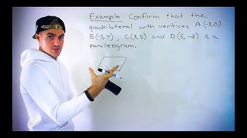 Confirm that a Quadrilateral is a Parallelogram (Grade 10 Math, MPM2D)