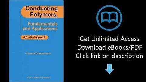 Download Conducting Polymers, Fundamentals and Applications: A Practical Approach PDF