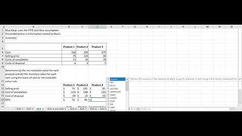 RE8-3   Applying the LCNRV Rule FIFO Method