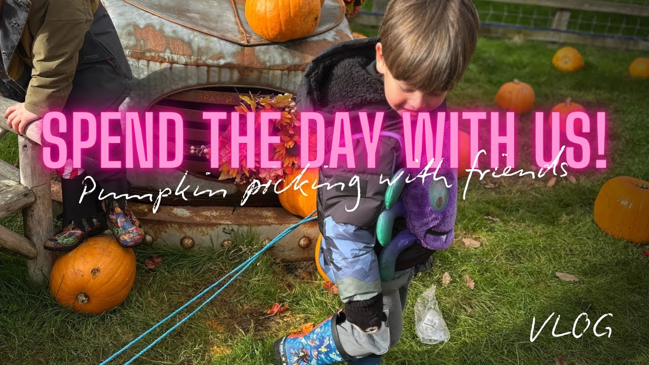 Pumpkin picking | spend the day with us | VLOG - YouTube